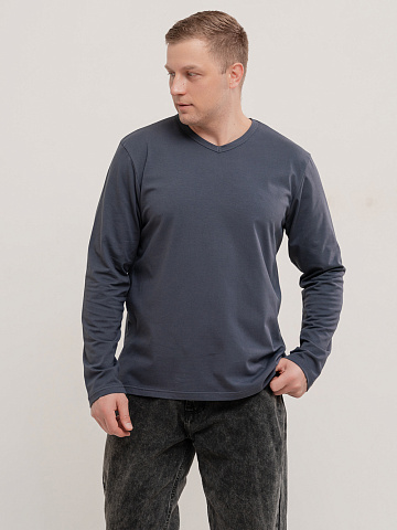 Лонгслив "Вольт" Тёмно-серый арт.мк1283тс